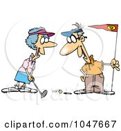 Couple-Golfing